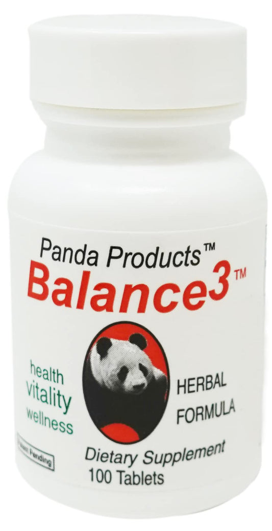 Balance 3 - Panda Products, 100 Tablets, Herbal Formula BritishVita | Premium UK Vitamins & Wellness Supplements