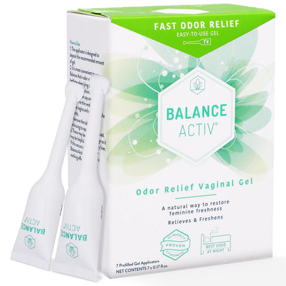 Balance Activ Odor Relief – pH Balanced Vaginal Gel for Quick, Natural Freshness