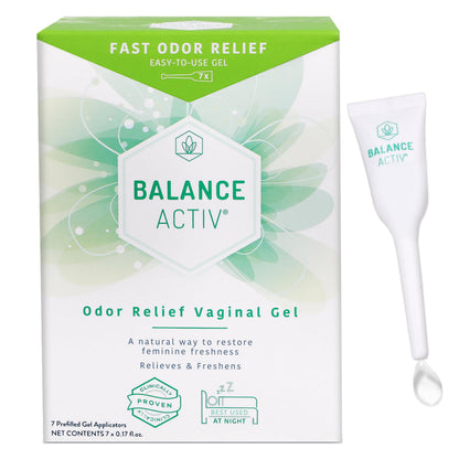 Balance Activ Odor Relief – pH Balanced Vaginal Gel for Quick, Natural Freshness