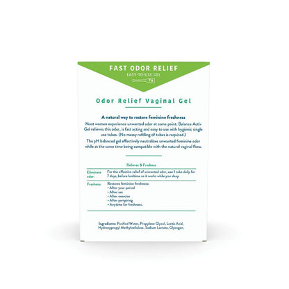 Balance Activ Odor Relief – pH Balanced Vaginal Gel for Quick, Natural Freshness