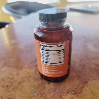 BalanceGenics Turmeric Curcumin 1000mg | Black Pepper & Ginger | 60 Caps