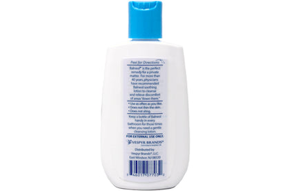 Balneol Hygienic Cleansing Lotion for Sensitive Areas | Gentle, Non-Medicated Relief | USA-Made 3 oz