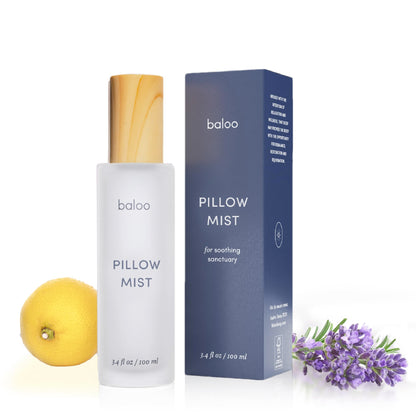 Baloo Pillow Mist – Natural Sleep Spray with Lavender & Bergamot (100ml)