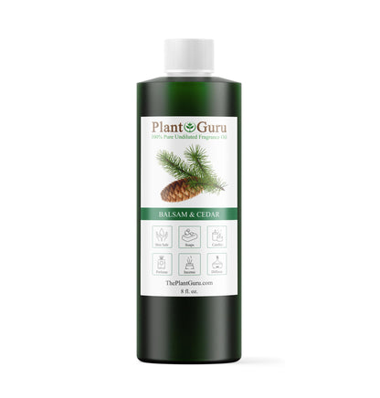 Balsam and Cedar Fragrance Oil 8 oz – DIY Candles, Soaps & Diffusers