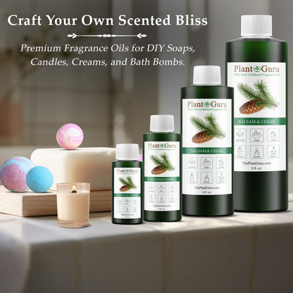 Balsam and Cedar Fragrance Oil 8 oz – DIY Candles, Soaps & Diffusers
