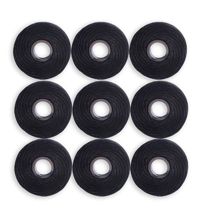 Bamboo Charcoal Dental Floss 8-Pack – Mint, 50M, Built-in Spool (Black)