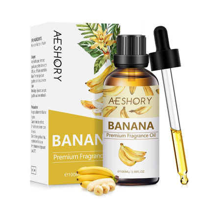 Banana Fragrance Oil - 3.38 FL OZ (100 ml) | Aromatherapy Essential Oils for Diffusers, Massage, Soap & Candle Making