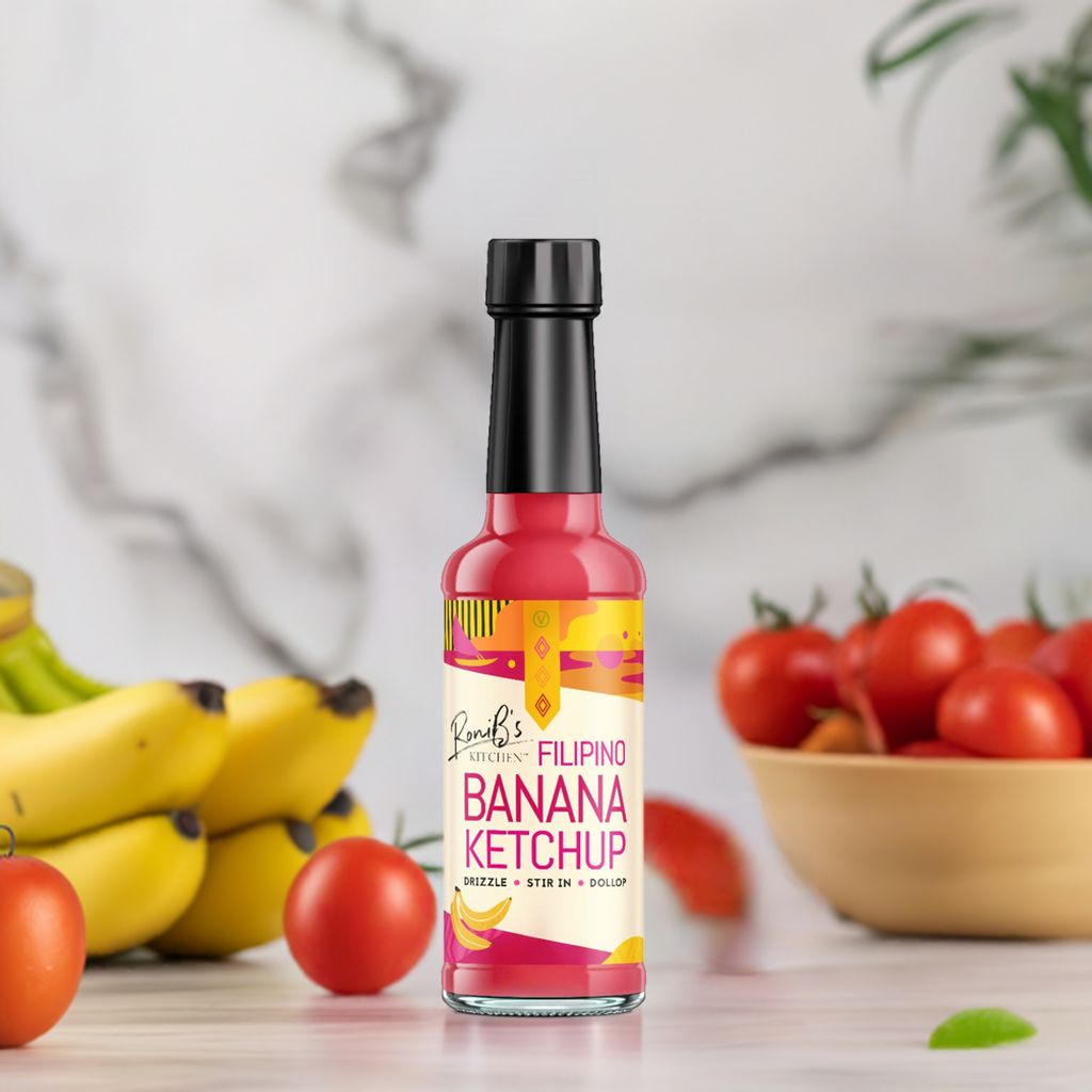 Filipino Style Banana Ketchup | Sweet & Tangy Perfection | Upgrade Your Burger