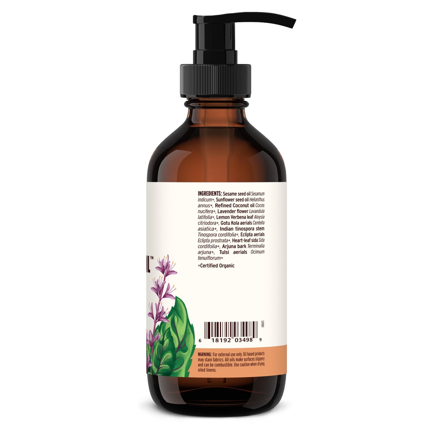 Banyan Botanicals Daily Massage Oil – Organic Ayurvedic Abhyanga Oil, 8 oz