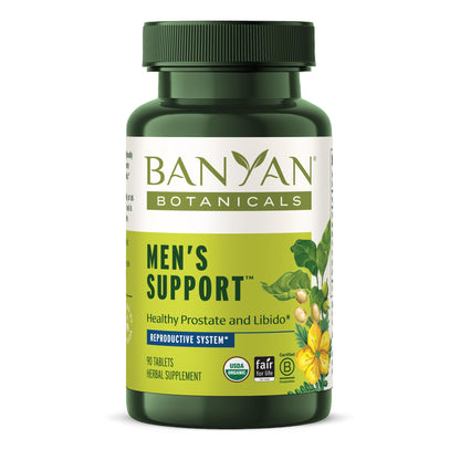 Banyan Botanicals Men's Support Tablets – Gokshura, Ashwagandha & Mucuna Pruriens (90 Tablets, Vegan)