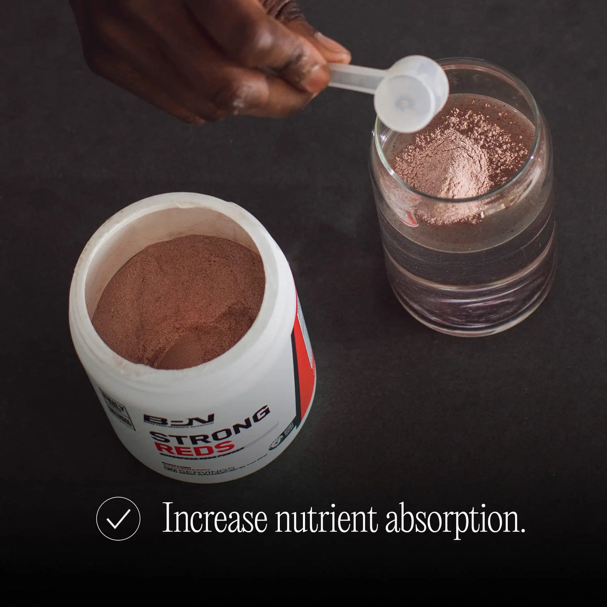 BARE PERFORMANCE NUTRITION Strong Reds Superfood Powder – Digestive Enzymes, Antioxidants, Energy | 30 Servings BritishVita | Premium UK Vitamins & Wellness Supplements