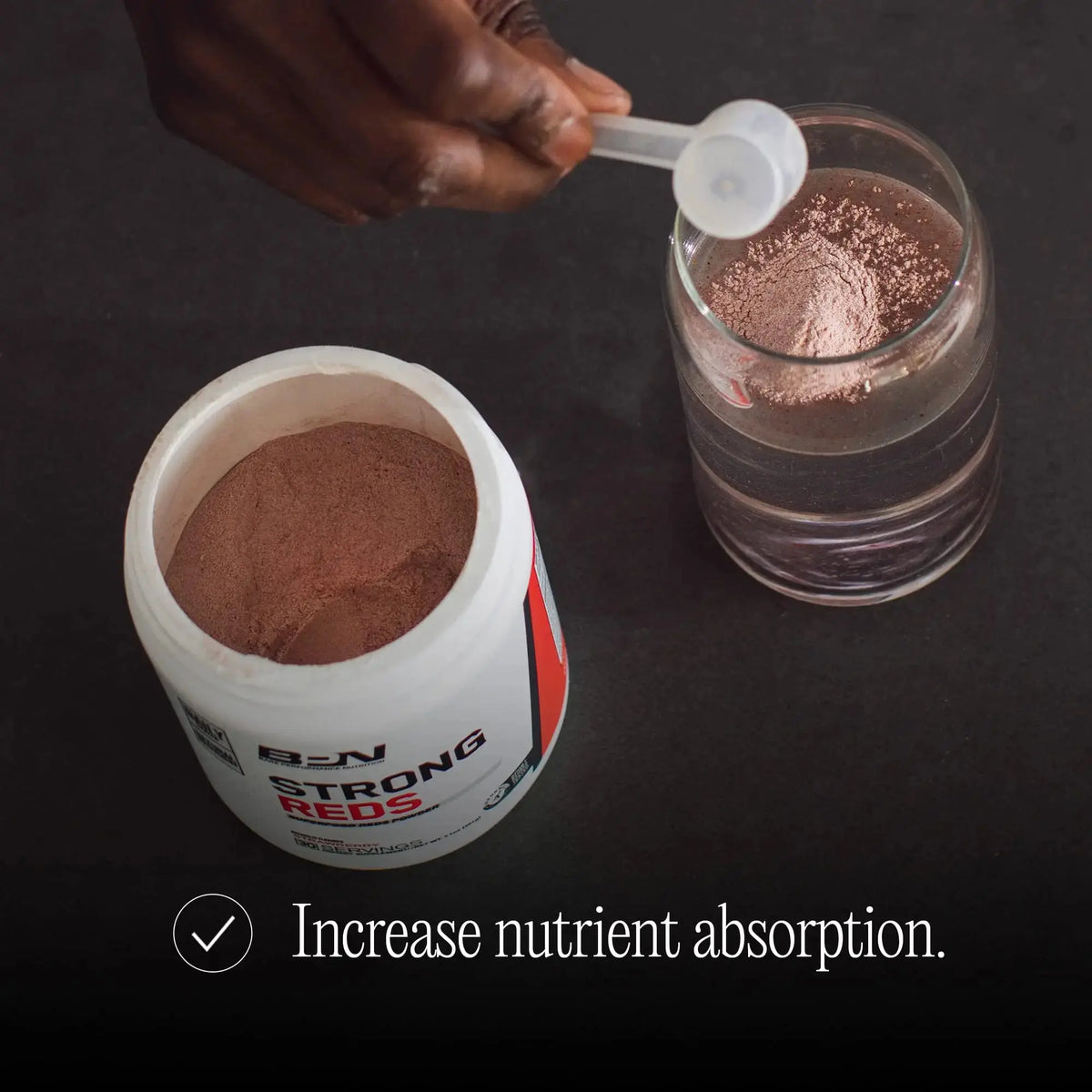BARE PERFORMANCE NUTRITION Strong Reds Superfood Powder – Digestive Enzymes, Antioxidants, Energy | 30 Servings BritishVita | Premium UK Vitamins & Wellness Supplements