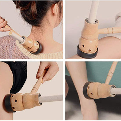Barelove Moxa Stick Burner Holder – Wooden Moxibustion Box for Health Maintenance