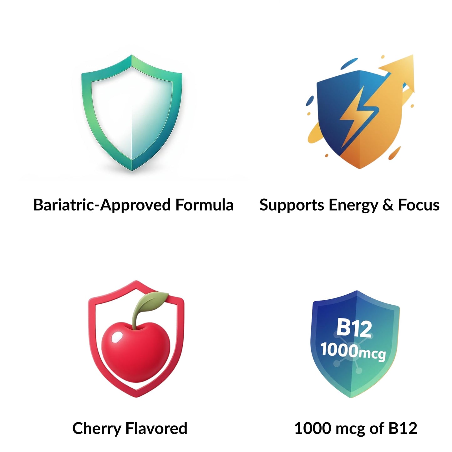 Bari B12 Max – 1000mcg Methylcobalamin Chewable Vitamin B12 for Bariatric & GLP-1 Patients | 100 Tablets | Allotro Body Labs | Made in USA