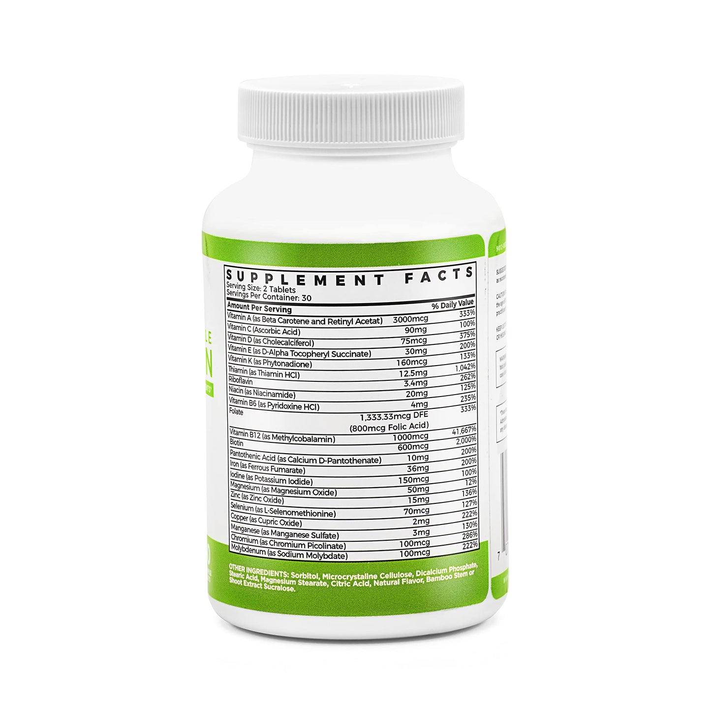 BariSlim Advanced Chewable Bariatric Multivitamin Tablets – Post-Bariatric Vitamin (Gastric Bypass & Sleeve) Orange | 60 Count