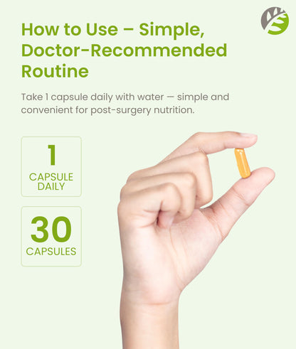 BariSlim Once Daily Bariatric Multivitamin Capsule – 18 mg Iron | 30 Day Supply