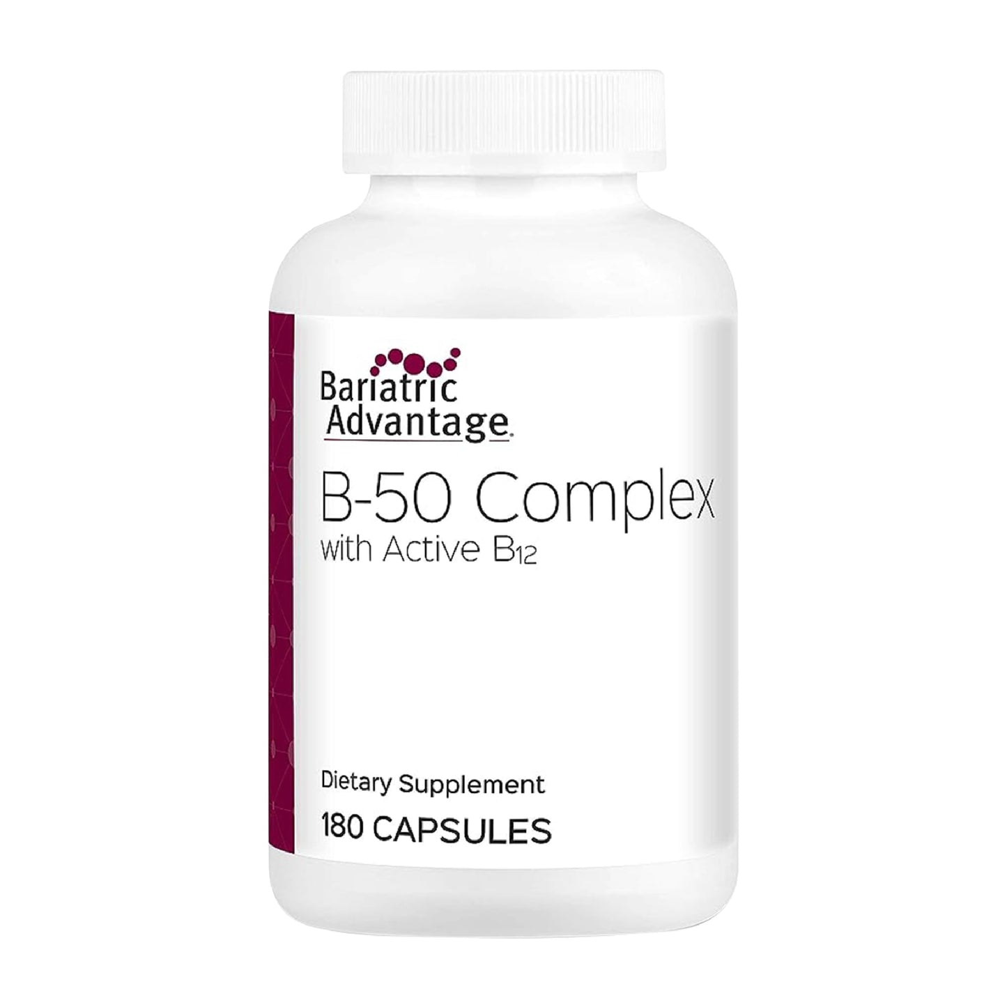 Bariatric Advantage B-50 Complex with Active B12 – 180 Count