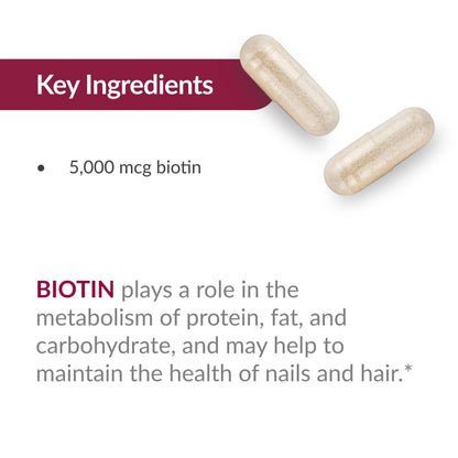 Biotin 5,000 mcg for Bariatric Patients (90 Count) | Bariatric Advantage