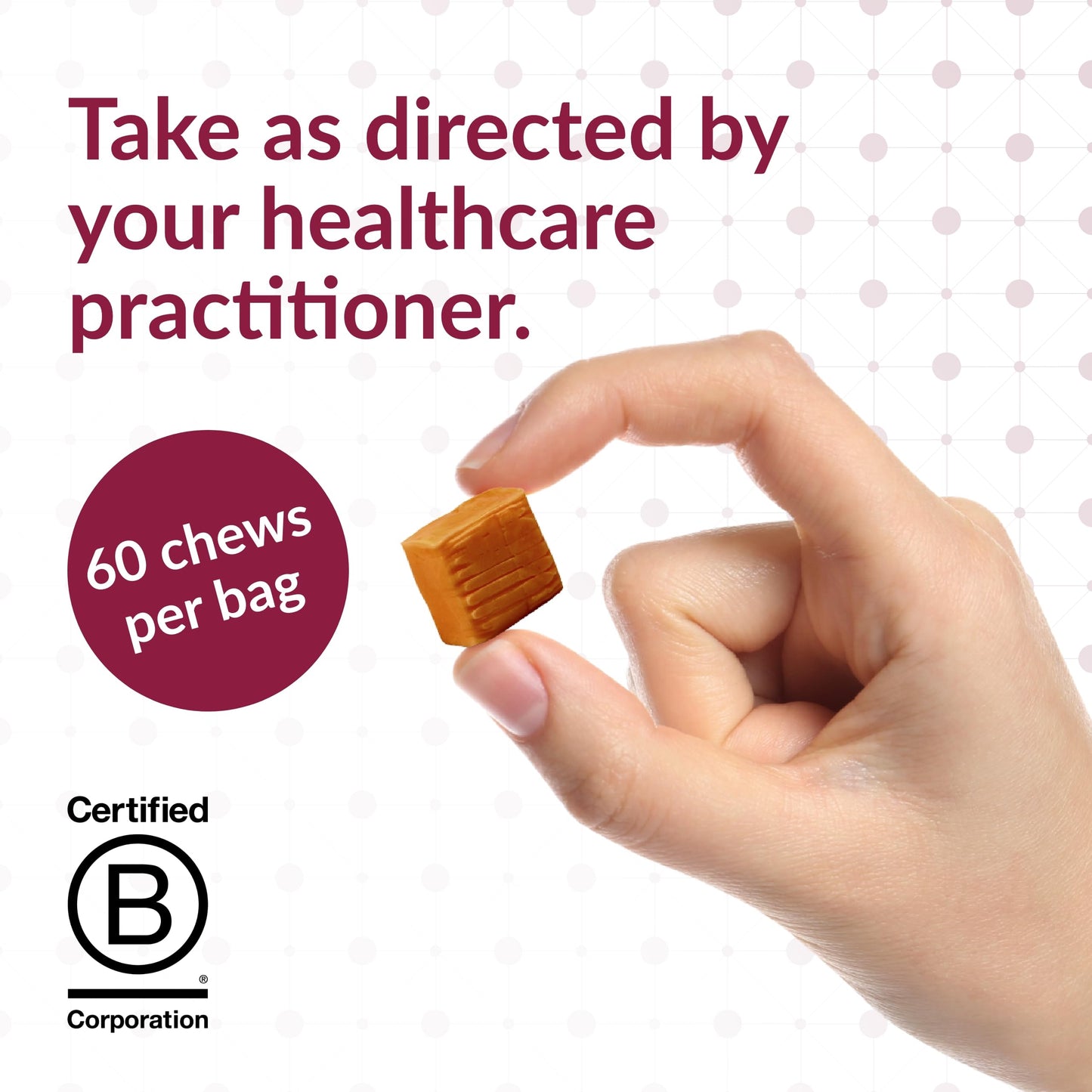 Bariatric Advantage Calcium Citrate Chewy Bites 250 mg with Vitamin D3 – Sugar-Free Caramel, 60 Count