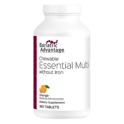 Bariatric Advantage Complete Chewable Multivitamin - 180 Count, Orange