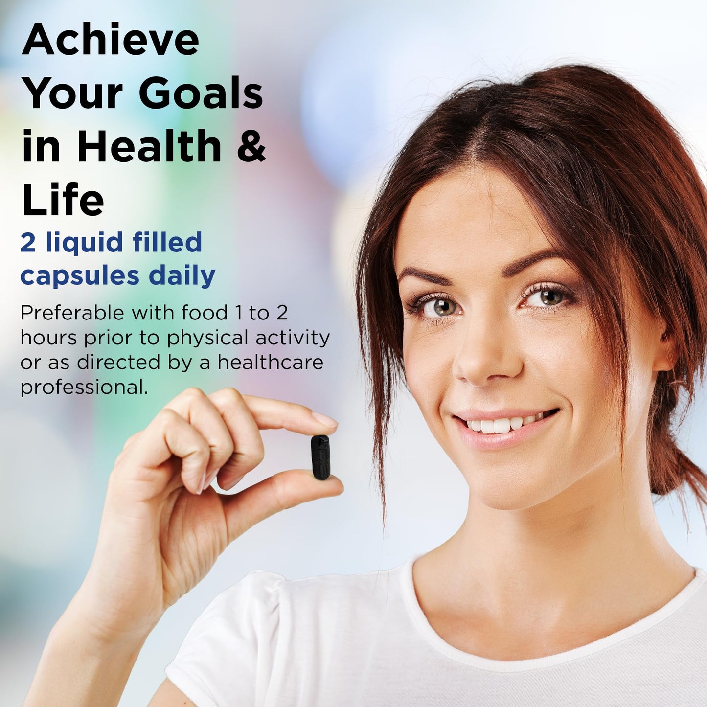 Bariatric Multivitamin with Iron – Halal, Made in USA, 42-Superfood Blend (60 Liquid Capsules)