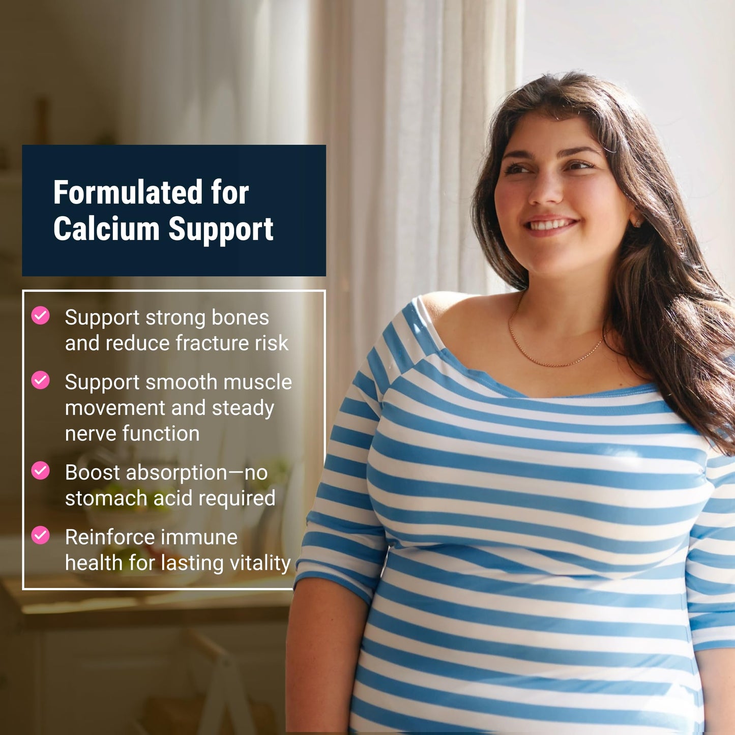 BariatricPal Easy Swallow Calcium Citrate 600mg + D3 | 30-Day Supply