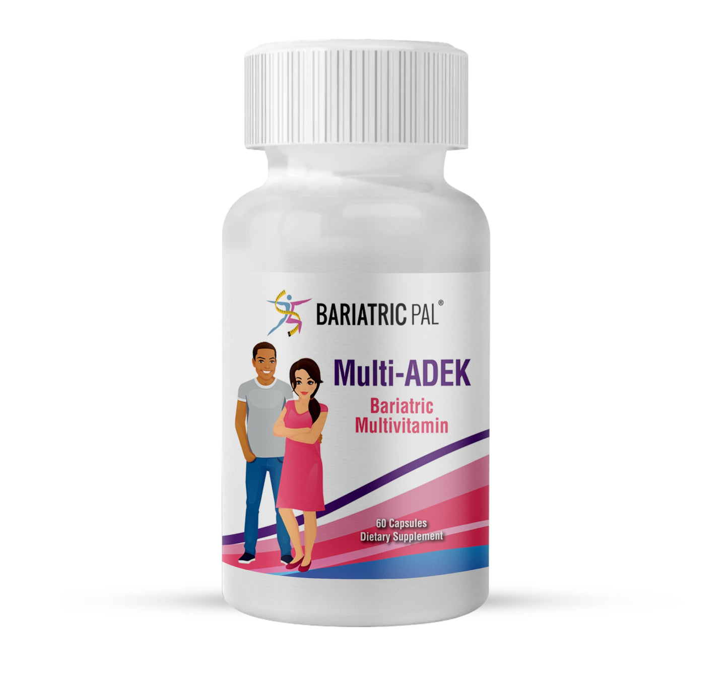 BariatricPal Multi-ADEK Bariatric Multivitamin Capsules (60 Count)
