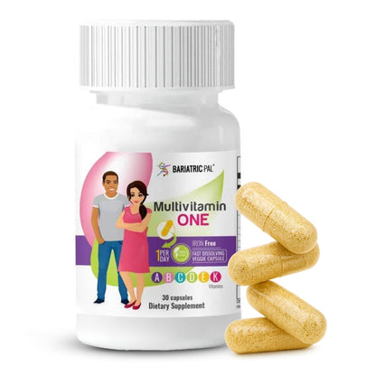 BariatricPal Multivitamin ONE 1 Per Day Iron Free Capsule - 30 Count
