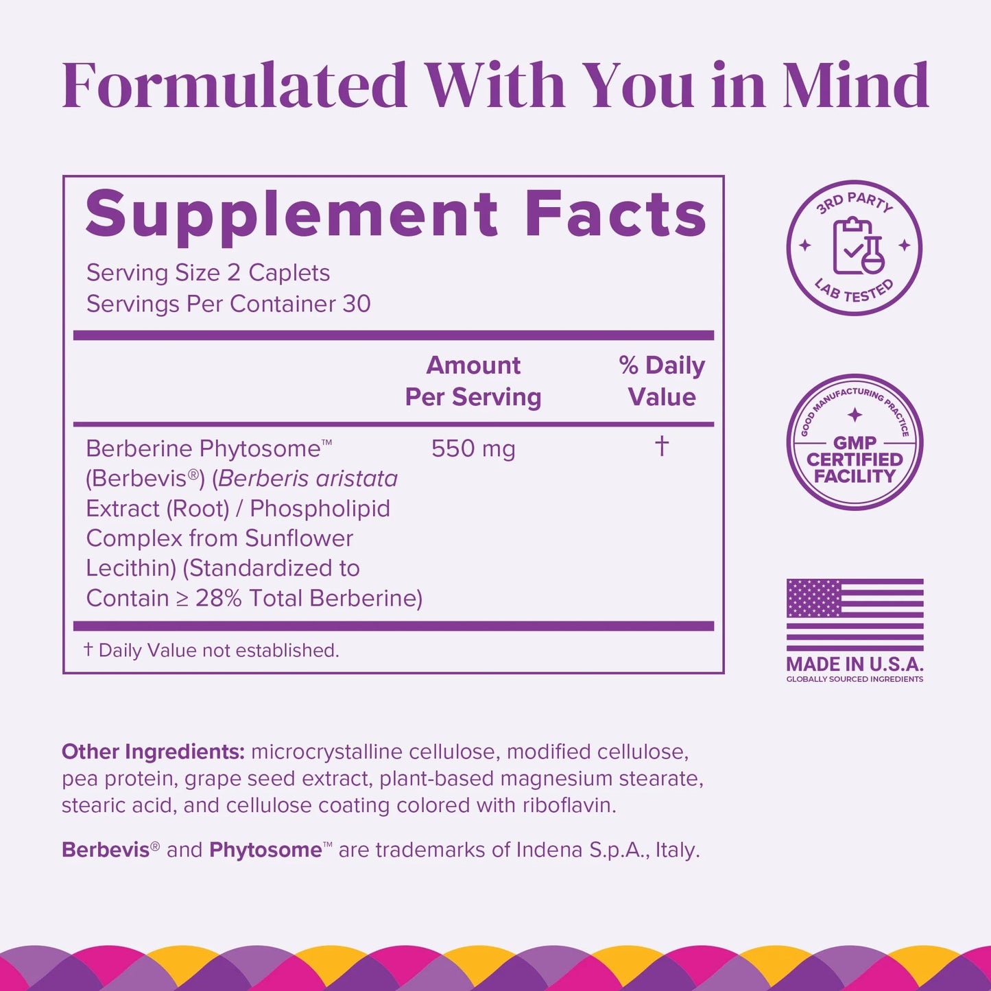 BariMelts Berberine Phytosome 550mg – 4x Absorption, Supports Metabolism & Blood Sugar