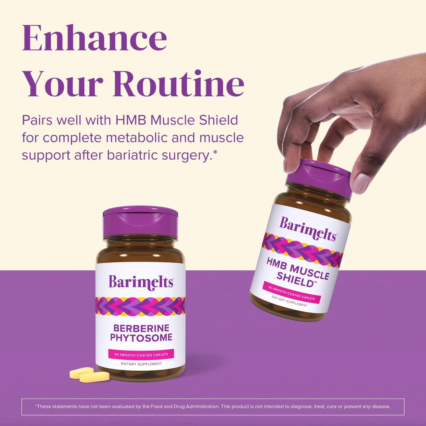 BariMelts Berberine Phytosome 550mg – 4x Absorption, Supports Metabolism & Blood Sugar