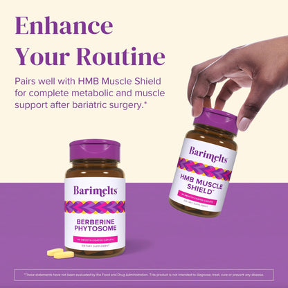BariMelts Berberine Phytosome 550mg – 4x Absorption, Supports Metabolism & Blood Sugar
