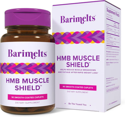 Barimelts HMB Muscle Shield for GLP-1 & Bariatric Patients – 90 Caplets
