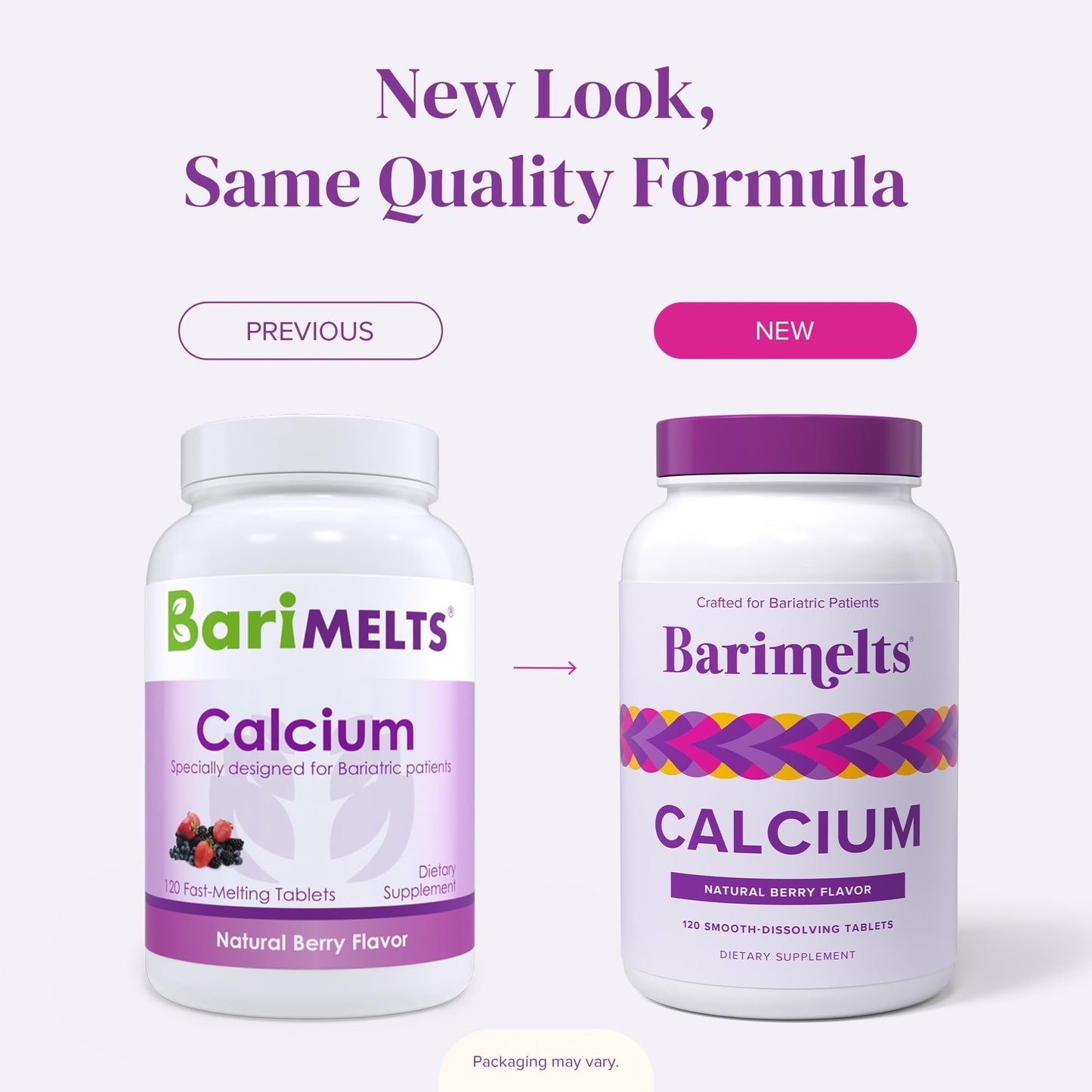 Barimelts Calcium Citrate + D3 & Magnesium — 120 Smooth-Dissolving Tablets