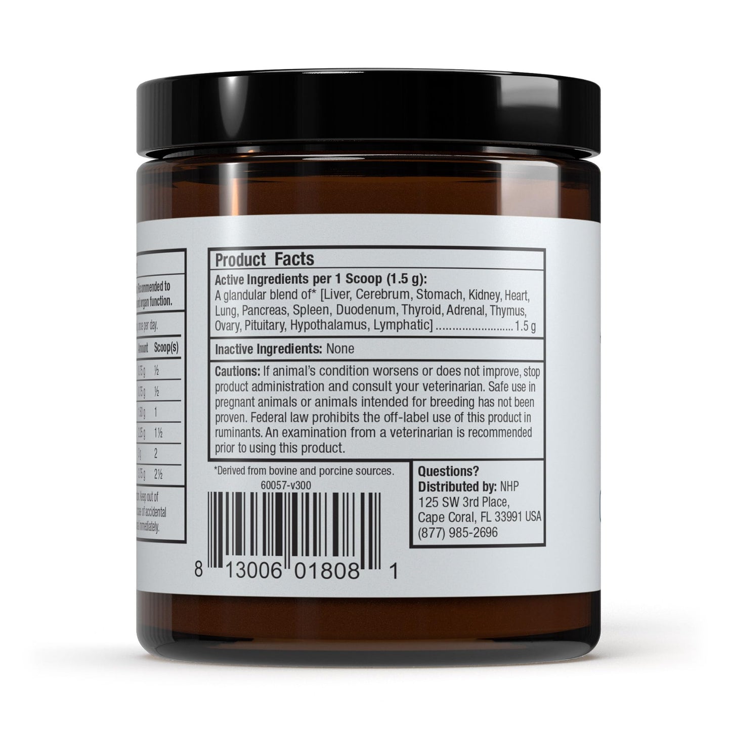 Bark & Whiskers Female Glandular Support — 4 oz (113 g), 75 Scoops, Vet-Formulated