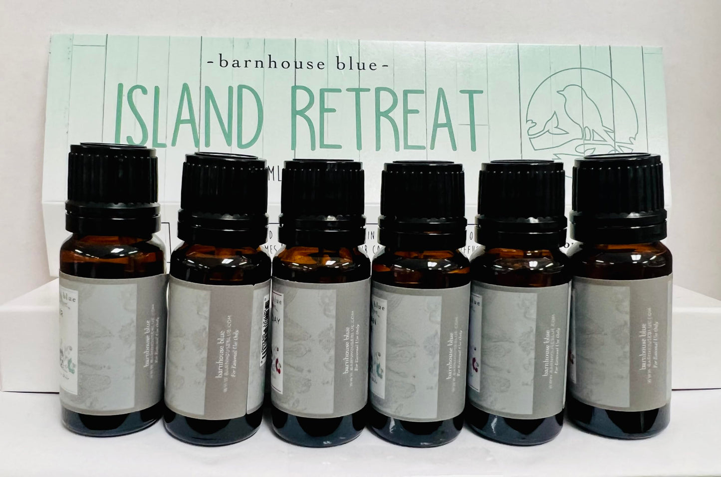 Barnhouse Blue Island Retreat: 6 Premium Fragrance Oils (10ml)