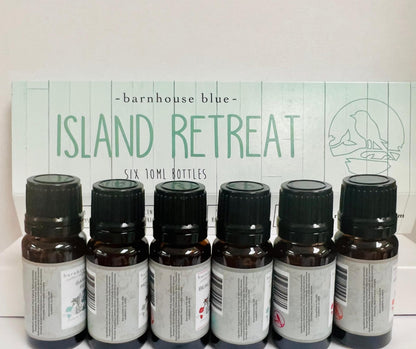 Barnhouse Blue Island Retreat: 6 Premium Fragrance Oils (10ml)