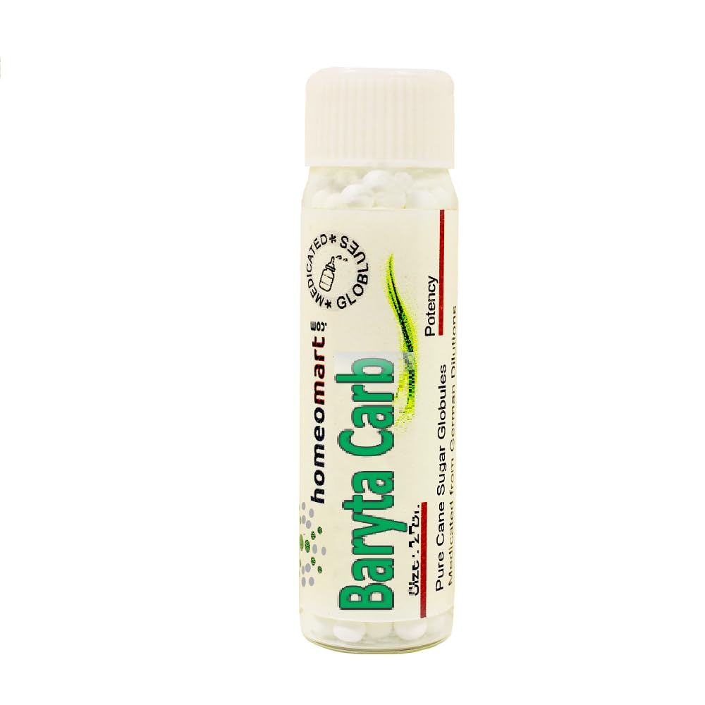 Baryta Carbonica Homeopathy Pellets 30C Potency – Pack of 3 | homeomart.com