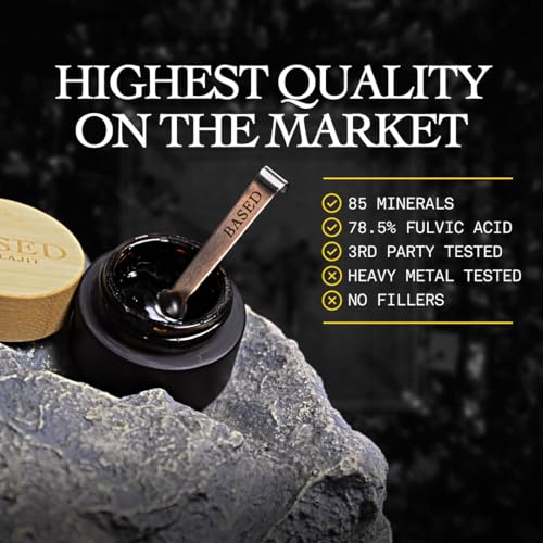 Based Shilajit Resin – Pure Shilajit, Max Potency & Immune Support
