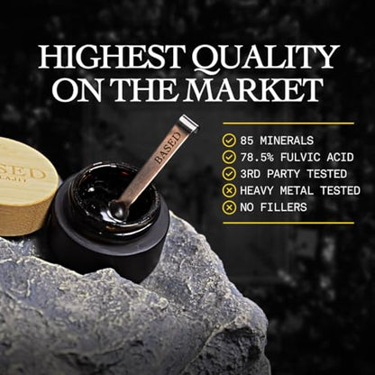 Based Shilajit Resin – Pure Shilajit, Max Potency & Immune Support