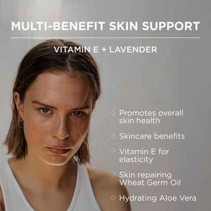 Basic Brands Vitamin E Ointment Lavender 2 oz | Skin Repair & Hydration