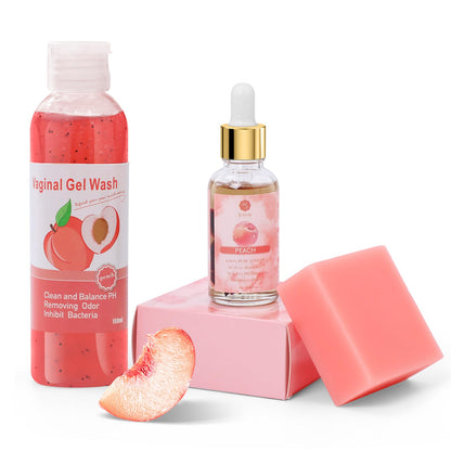 BASSI Feminine Wash & Yoni Oil & Yoni Soap Set – pH-Balanced & Moisturizing
