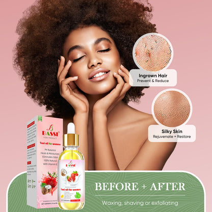 BASSI Feminine Wash & Yoni Oil & Yoni Soap Set | pH-Balanced, Moisturizing & Odor Control