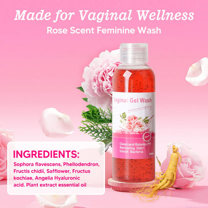 BASSI Feminine Wash & Yoni Oil & Yoni Soap Set – Fragrance-Free, pH Balanced, Moisturizing