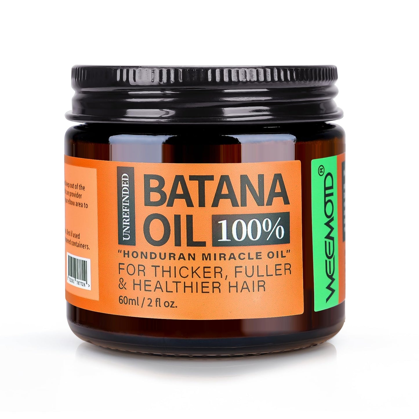 Batana Oil for Hair Growth – 2 fl oz | Raw Organic Batana Oil, Honduras