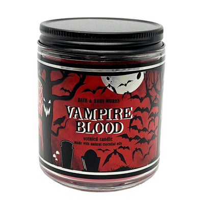 Bath & Body Works 1-Wick Candle with Essential Oils - 7 oz | Vampire Blood Halloween Scent
