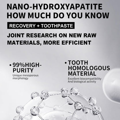 2-Pack 7.5% Hydroxyapatite Toothpaste – Fluoride-Free for Sensitive Teeth