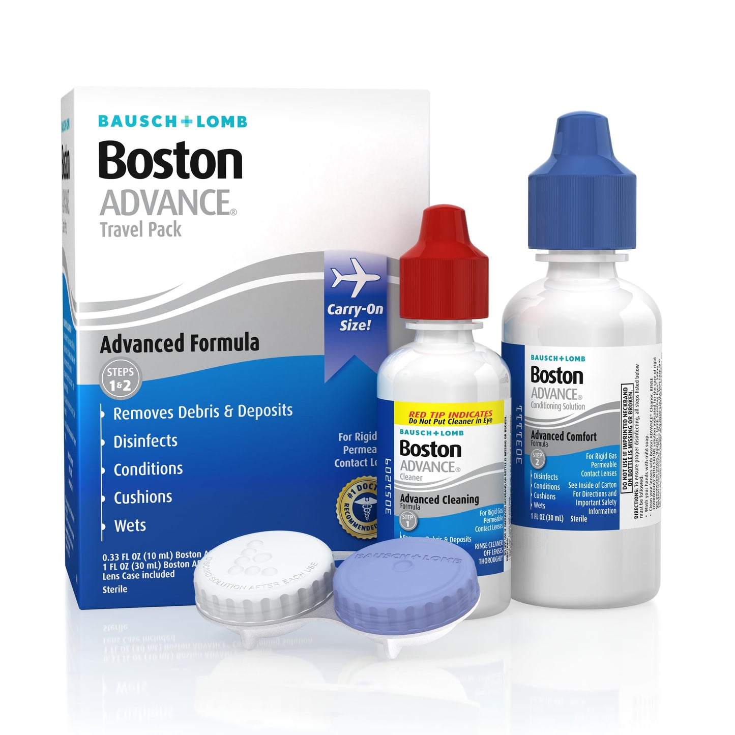 Bausch & Lomb Boston Advance Travel Pack 3-Pack – 3 Travel Packs