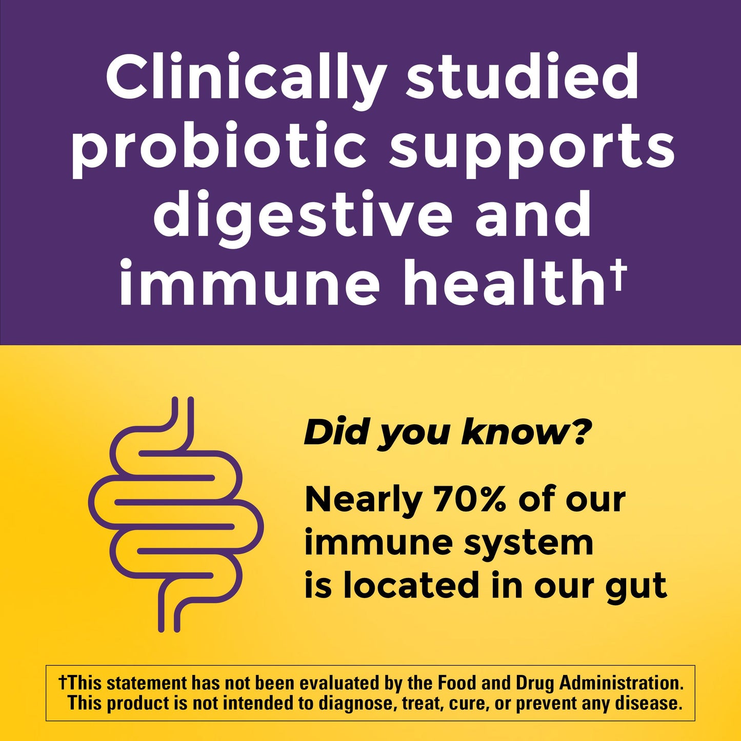 Nature Made Probiotic Capsules 1 Billion CFU BB-12 – 30 Day Supply