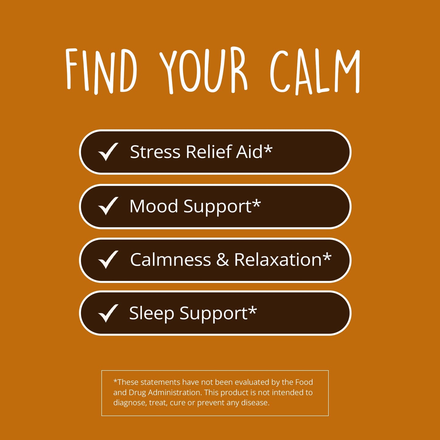 Be Grounded Stress Relief Supplement – Lavender Pills | Calm & Relaxation | 60 Ct | Happy Healthy Hippie