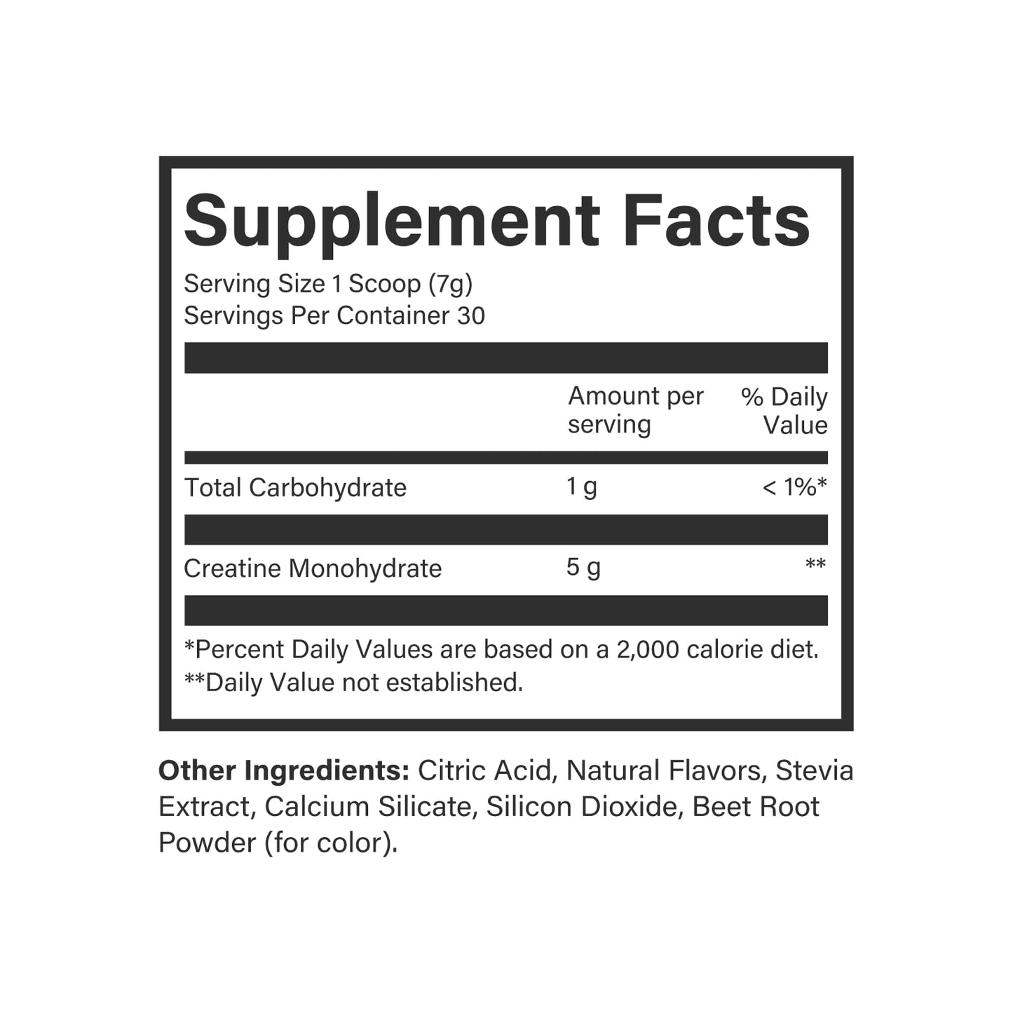 Beam Creatine Powder – Third-Party Tested, Micronized Creatine Monohydrate